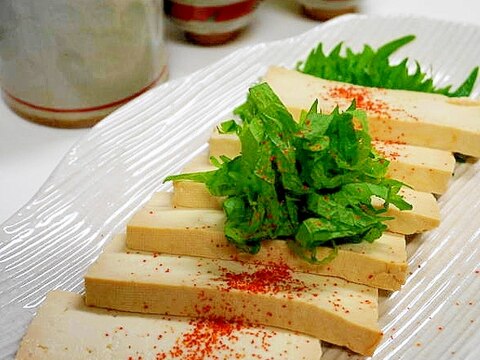 兎に角～お酒に合うおつまみ！豆腐の味噌漬け